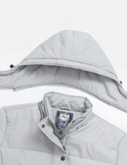 Áo chần bông nam gấu tay dán nhám