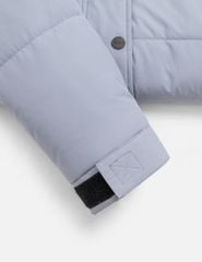 Áo chần bông nam gấu tay dán nhám