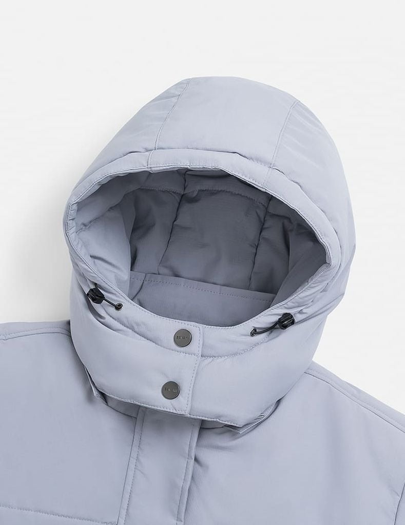 Áo chần bông nam gấu tay dán nhám