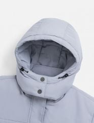 Áo chần bông nam gấu tay dán nhám