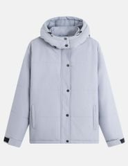 Áo chần bông nam gấu tay dán nhám