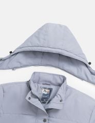 Áo chần bông nam gấu tay dán nhám