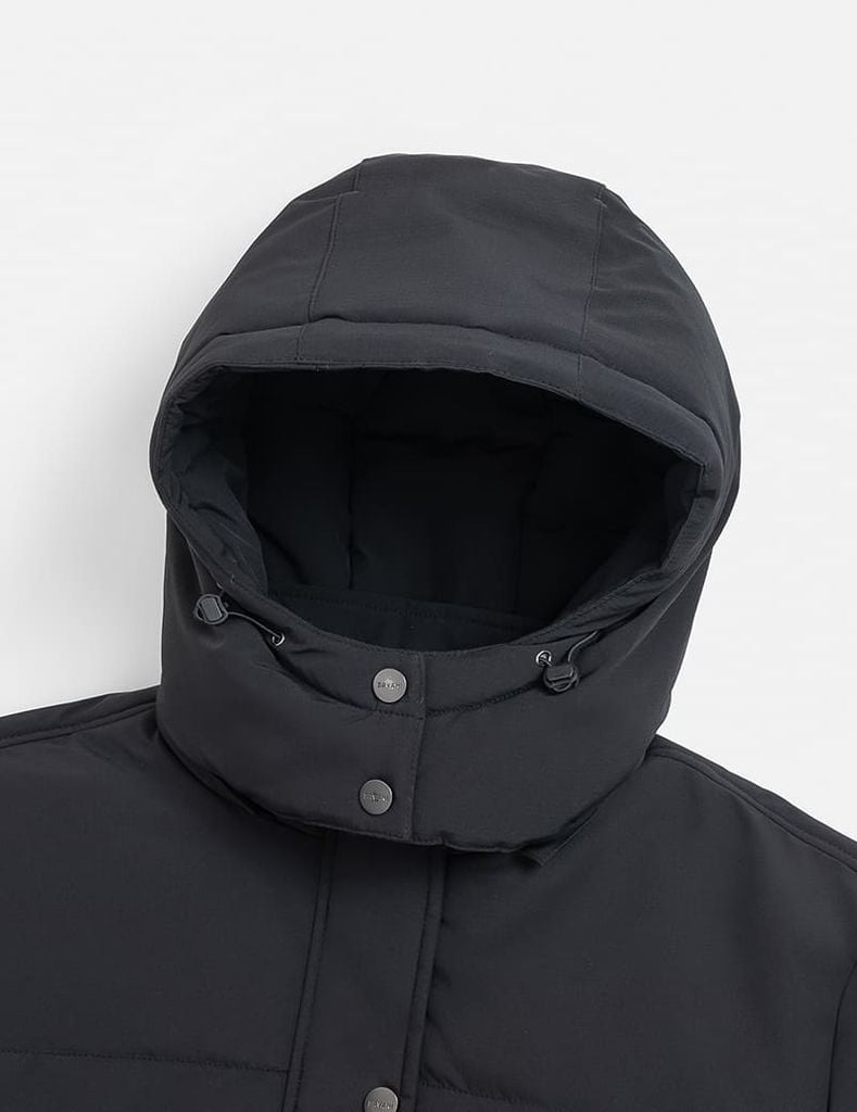 Áo chần bông nam gấu tay dán nhám