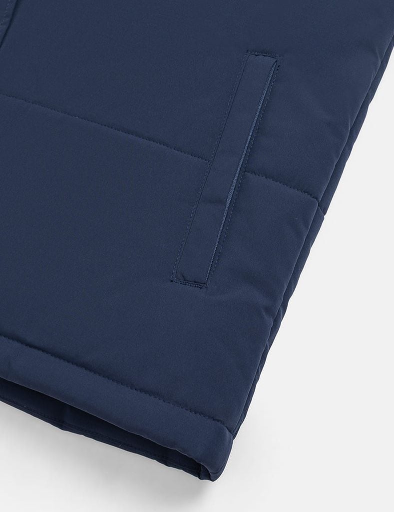 Áo chần bông nam gấu tay dán nhám