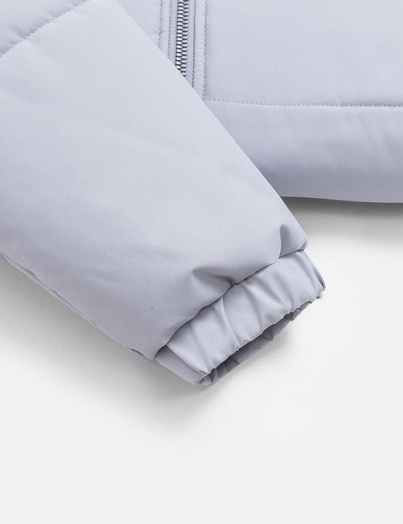 Áo phao chần bông nam mũ tháo rời