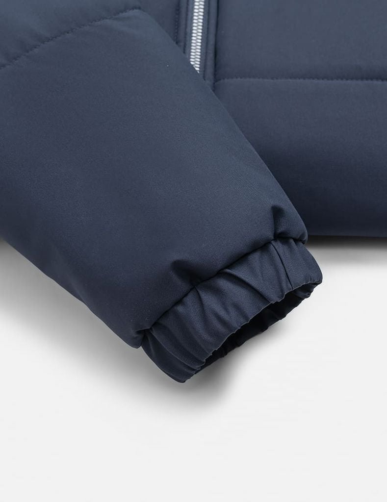 Áo phao chần bông nam mũ tháo rời