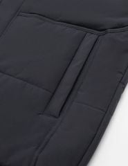 Áo chần bông nam cổ bẻ lông tháo rời