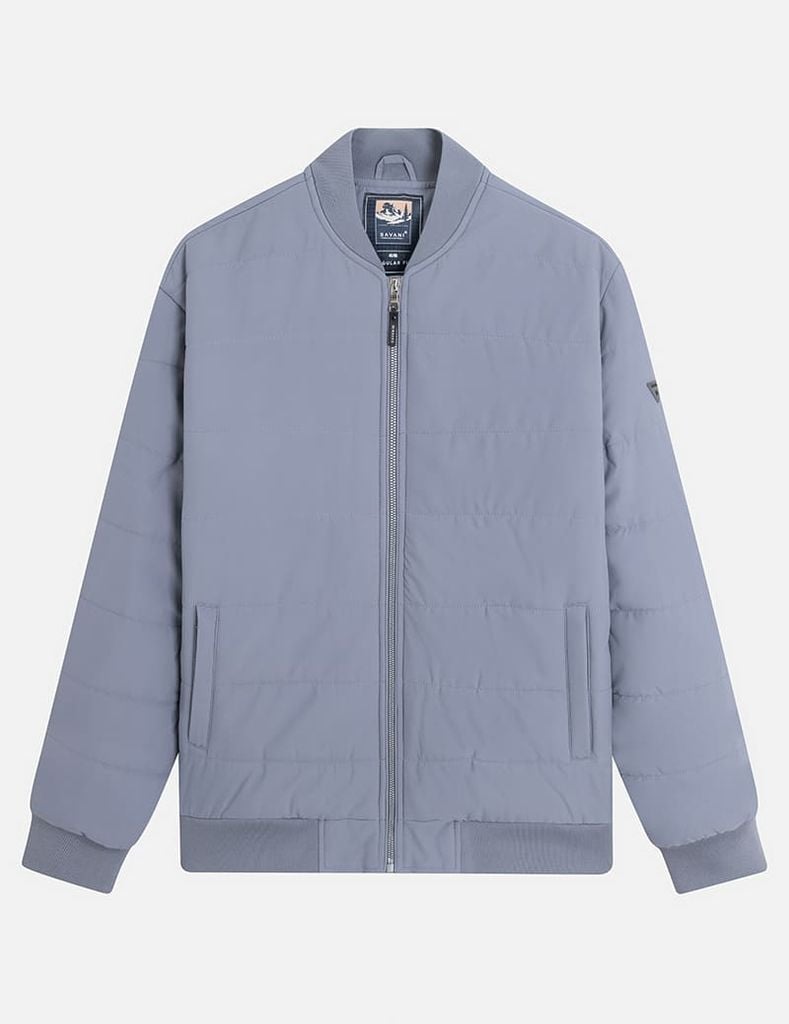 Áo chần bông nam cổ bomber