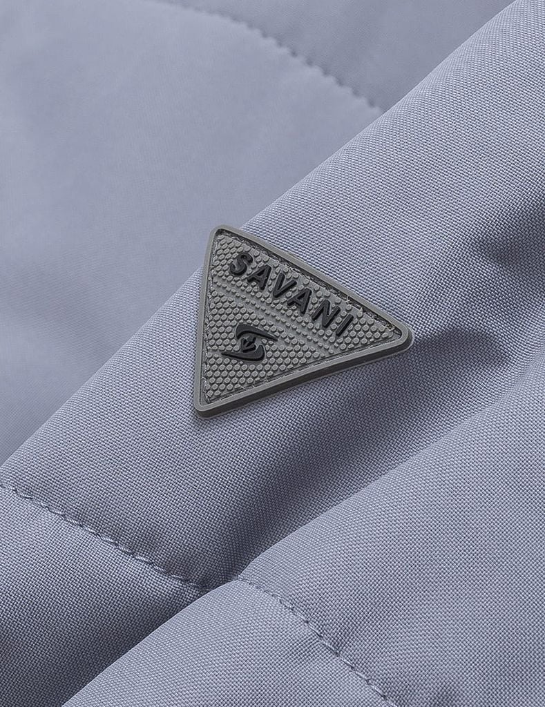 Áo chần bông nam cổ bomber