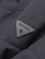 Áo chần bông nam cổ bomber