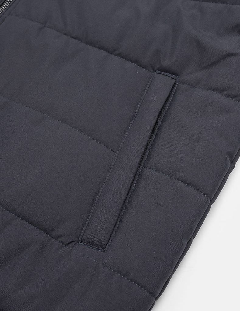 Áo chần bông nam cổ bomber