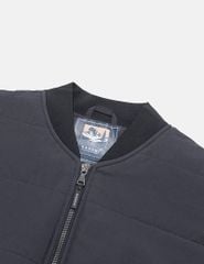 Áo chần bông nam cổ bomber