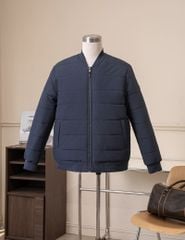 Áo chần bông nam cổ bomber