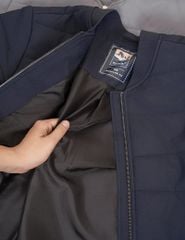 Áo chần bông nam cổ bomber