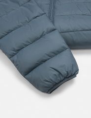 Áo phao nam siêu nhẹ có mũ logo trước ngực