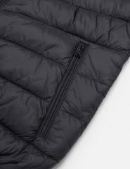 Áo phao nam siêu nhẹ có mũ logo trước ngực