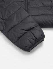 Áo phao nam siêu nhẹ có mũ logo trước ngực