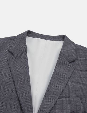 Áo vest nam cổ K hai khuy (Tặng 1 quần vest cùng bộ + 1 áo sơ mi nam)