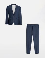 Áo vest nam một khuy cổ ve ngang (Tặng 1 quần vest cùng bộ + 1 áo sơ mi nam)