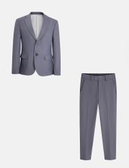 Áo vest nam hai khuy cổ ve ngang (Tặng 1 quần vest cùng bộ + 1 áo sơ mi nam)