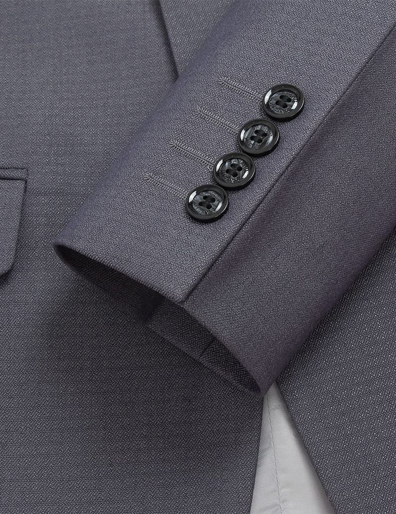 Áo vest nam hai khuy cổ ve ngang (Tặng 1 quần vest cùng bộ + 1 áo sơ mi nam)