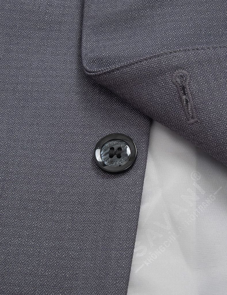 Áo vest nam hai khuy cổ ve ngang (Tặng 1 quần vest cùng bộ + 1 áo sơ mi nam)