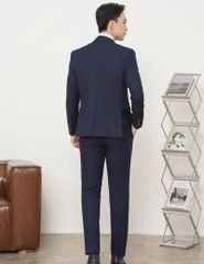 Áo vest nam hai khuy cổ ve ngang (Tặng 1 quần vest cùng bộ + 1 áo sơ mi nam)