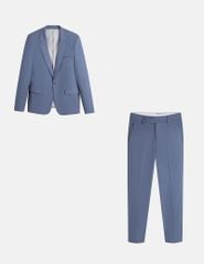 Áo vest nam 1 khuy (tặng 1 quần vest cùng mã + 1 sơ mi nam GNY ≤ 595K + 1 gile vest)