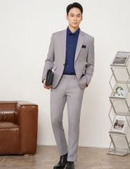 Áo vest nam 1 khuy (tặng 1 quần vest cùng mã + 1 sơ mi nam GNY ≤ 595K + 1 gile vest)