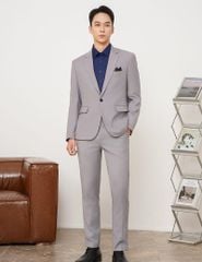 Áo vest nam 1 khuy (tặng 1 quần vest cùng mã + 1 sơ mi nam GNY ≤ 595K + 1 gile vest)