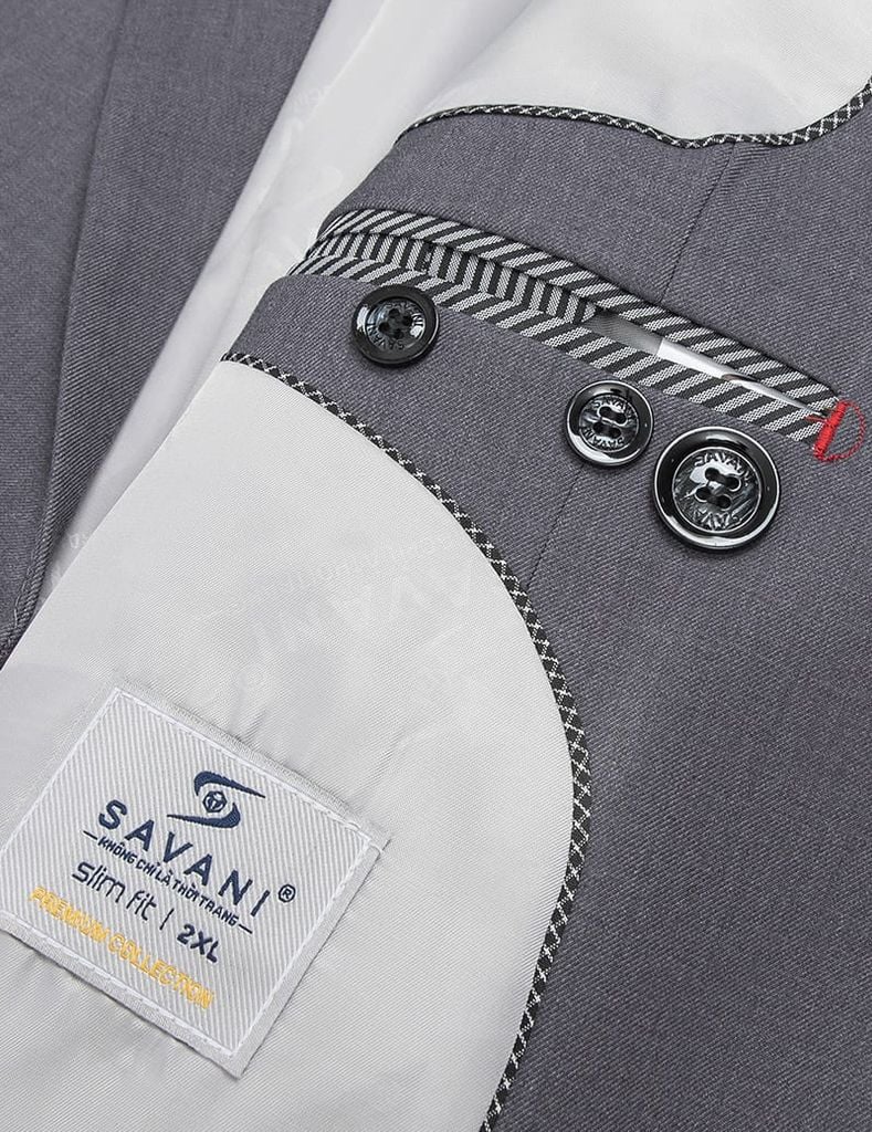 Áo vest nam 1 khuy (tặng 1 quần vest cùng mã + 1 sơ mi nam GNY ≤ 595K + 1 gile vest)