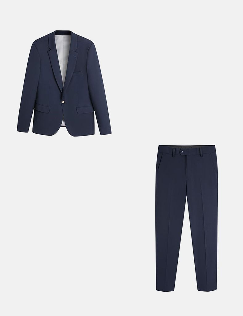 Áo vest nam 1 khuy (tặng 1 quần vest cùng mã + 1 sơ mi nam GNY ≤ 595K + 1 gile vest)