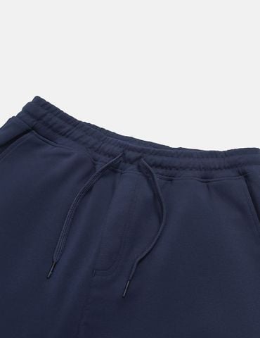 Bộ nỉ cổ tròn nam phối dọc 2 tay hình in trước ngực