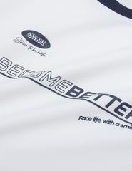 Bộ nỉ cổ tròn nam phối dọc 2 tay hình in trước ngực