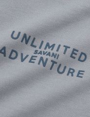 Bộ nỉ cổ tròn nam hình in trước ngực