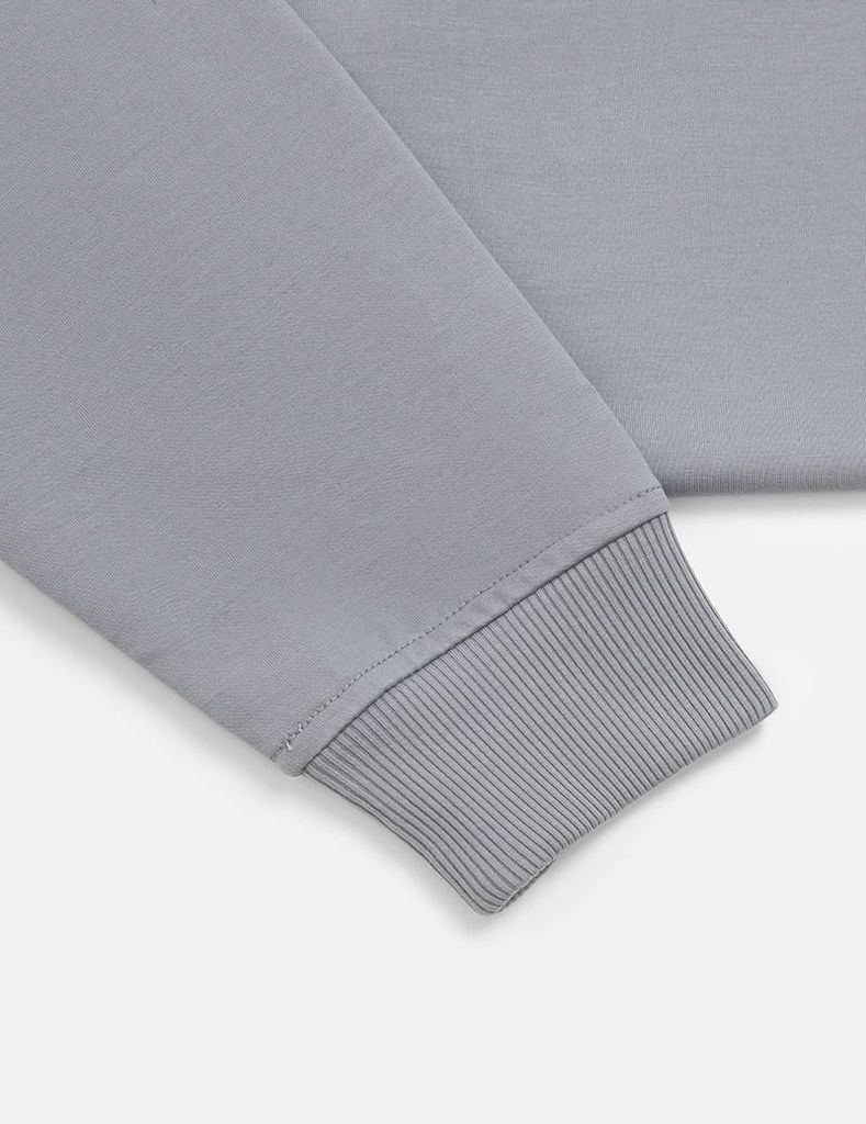 Bộ nỉ cổ tròn nam hình in trước ngực