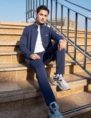 Bộ đồ đông 2 da nam kéo khóa