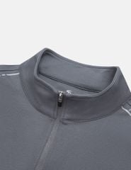 Bộ đồ đông 2 da nam cổ dựng quần suông