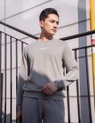 Bộ nỉ nam cổ tròn hình in trước ngực