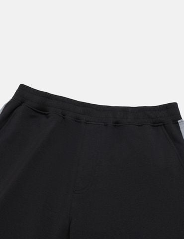 Bộ nỉ cổ tròn nam in logo trước ngực