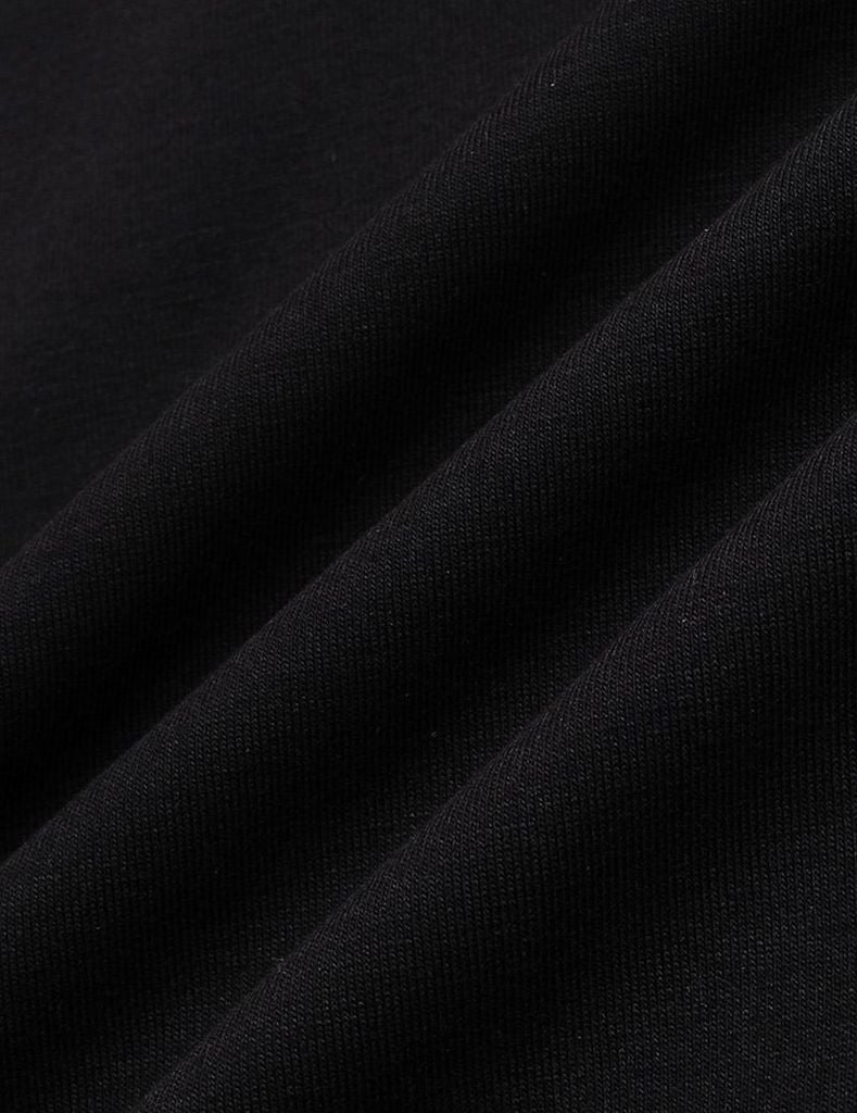 Bộ nỉ cổ tròn nam in logo trước ngực