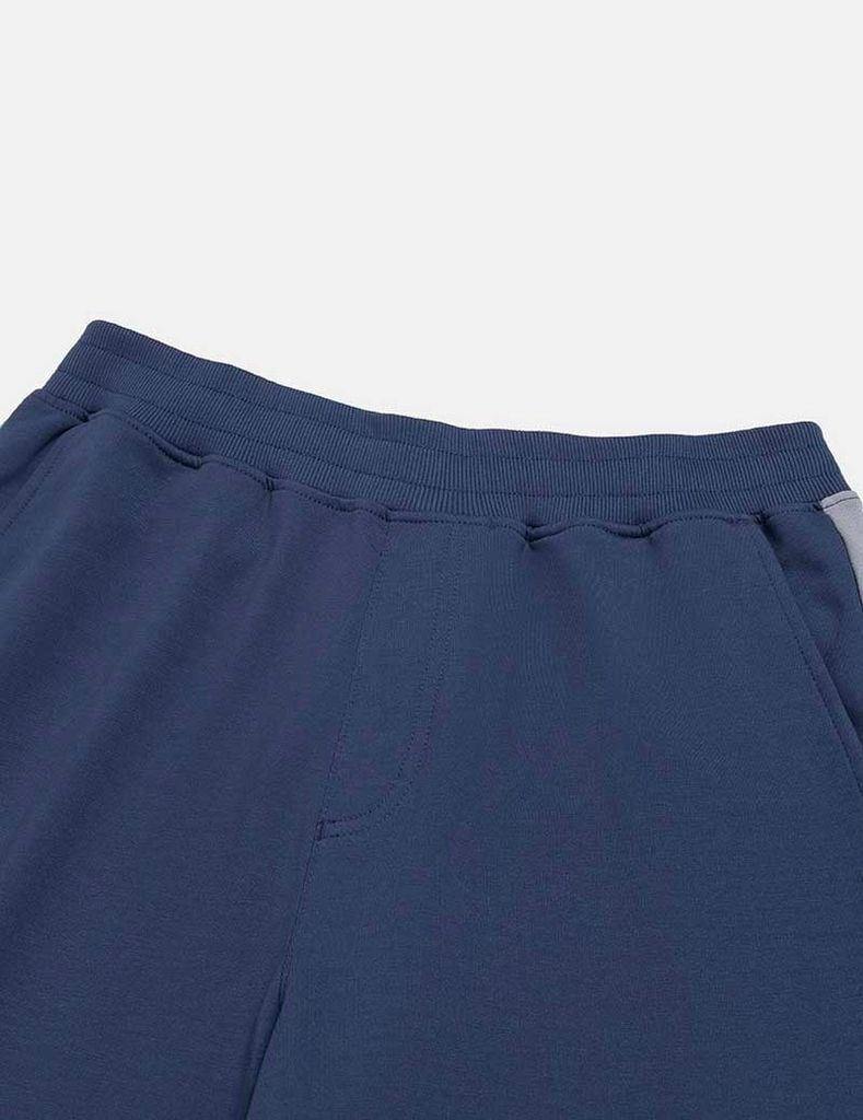 Bộ nỉ cổ tròn nam in logo trước ngực