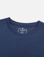 Bộ nỉ cổ tròn nam in logo trước ngực