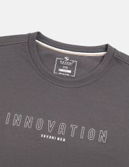 Bộ nỉ cổ tròn nam hình in trước ngực