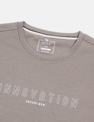 Bộ nỉ cổ tròn nam hình in trước ngực