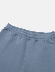 Bộ nỉ cổ tròn nam in 2 tay