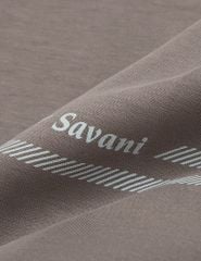 Bộ nỉ cổ tròn nam in 2 tay