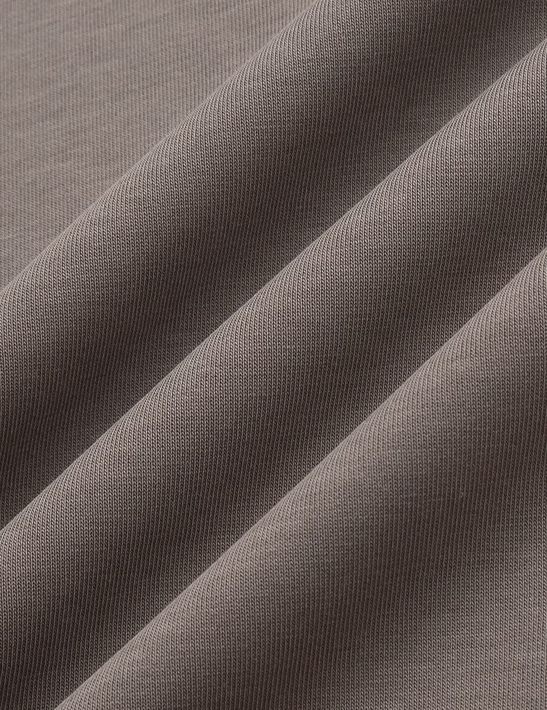 Bộ nỉ cổ tròn nam in 2 tay