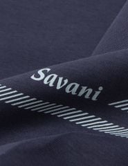 Bộ nỉ cổ tròn nam in 2 tay