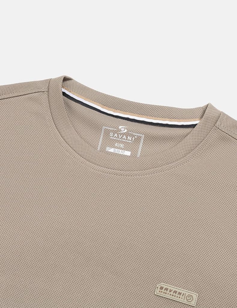 Bộ nỉ nam cổ tròn quần suông